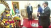 L'Ex Président Ivoirien Henri Konan Bédié visite le Roi des Ashantis au Ghana