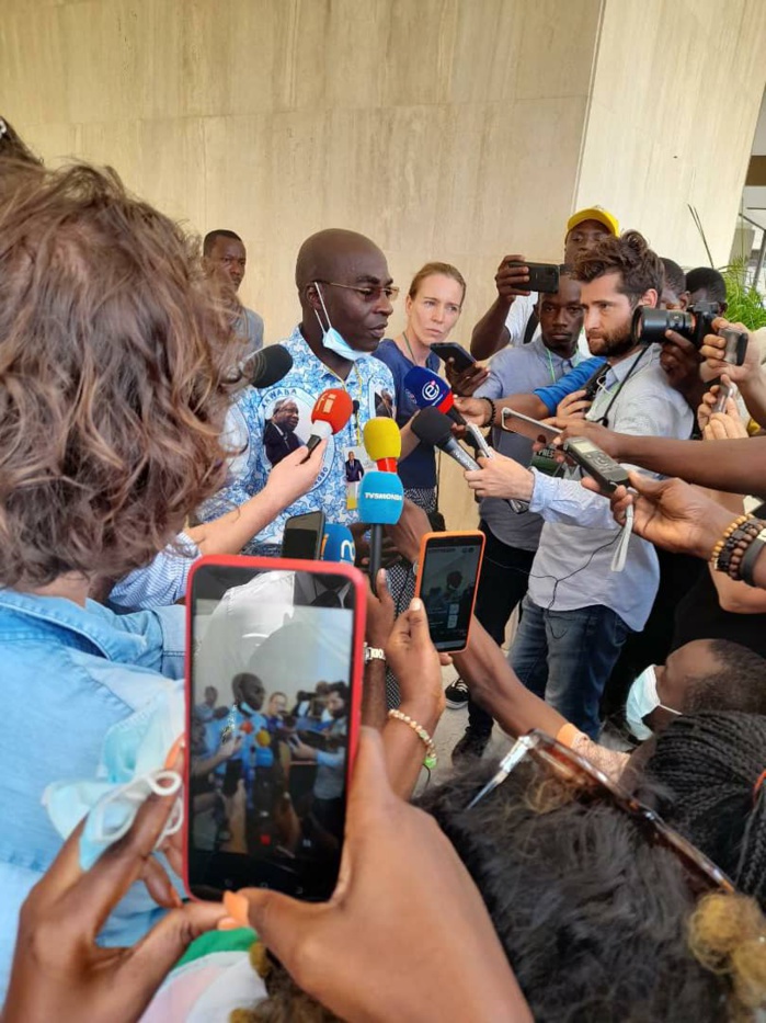 M. Franck Anderson KOUASSI, SGA du Comité d'accueil de l'ex-président Laurent GBAGBO