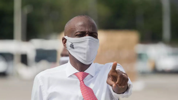 Le président haïtien Jovenel Moïse, le 7 mai 2020. © Pierre Michel Jean, AFP (archives) Le président haïtien Jovenel Moïse, le 7 mai 2020. © Pierre Michel Jean, AFP (archives)
