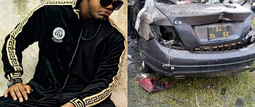 Douala : l’artiste Tenor victime d’un grave accident de la circulation Douala : l’artiste Tenor victime d’un grave accident de la circulation