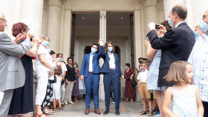 Émeline et Agnès, deux pasteures se sont mariées près de Montpellier, Credit Photo France Bleu Émeline et Agnès, deux pasteures se sont mariées près de Montpellier, Credit Photo France Bleu