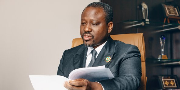 Soro Kigbafori Guillaume, ex président de l'assemblée nationale ivoirienne