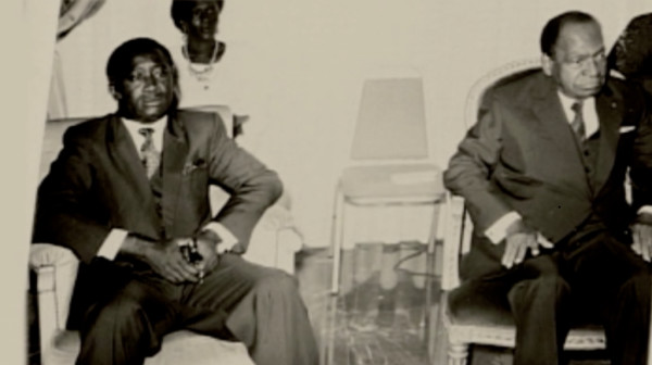 Le président Félix Houphouët Boigny et son opposant Laurent Gbagbo - Credit photo Blog daniel baoule Le président Félix Houphouët Boigny et son opposant Laurent Gbagbo - Credit photo Blog daniel baoule