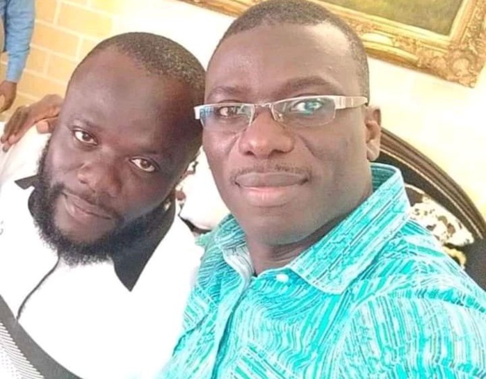 Koua Justin et son avocat Me Dadjé Rodrigue Koua Justin et son avocat Me Dadjé Rodrigue