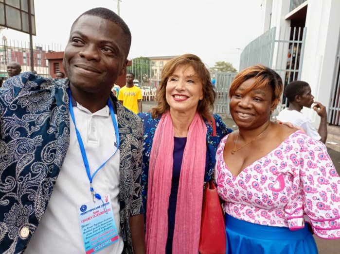 Geneviève Goëtzinger, présente au 6è congrès du FPI Geneviève Goëtzinger, présente au 6è congrès du FPI