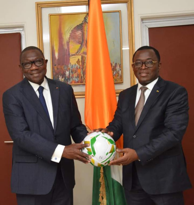 Coupe d'Afrique des Nations/ Le ministre Danho Paulin, le Cocan, le Conor Fif et le Cnse font bloc autour des Éléphants Coupe d'Afrique des Nations/ Le ministre Danho Paulin, le Cocan, le Conor Fif et le Cnse font bloc autour des Éléphants