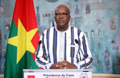 Le président du Burkina Faso, Roch Kaboré.