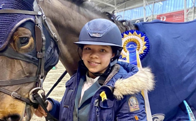 Équitation : La fille d'Arouna Dindane ,une grosse pépite qui explose!