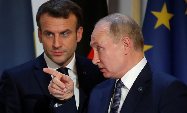 Guerre d'Ukraine: Macron prévient Poutine: "Nous répondrons avec sang-froid"