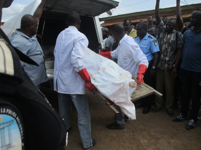 Ph:DR découverte d' un corps Ph:DR découverte d' un corps