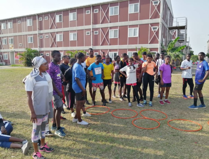 Athlétisme ( Écoles d'athlétisme): 20 stagiaires se renforcent