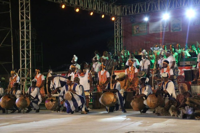 La cérémonie a été l'occasion de présenter un pan du riche patrimoine culturel ivoirien.