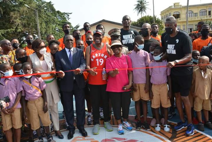PROMOTION DES SPORTS /L'Ong Giants of Africa offre un plateau sportif à l'orphelinat de Bingerville PROMOTION DES SPORTS /L'Ong Giants of Africa offre un plateau sportif à l'orphelinat de Bingerville