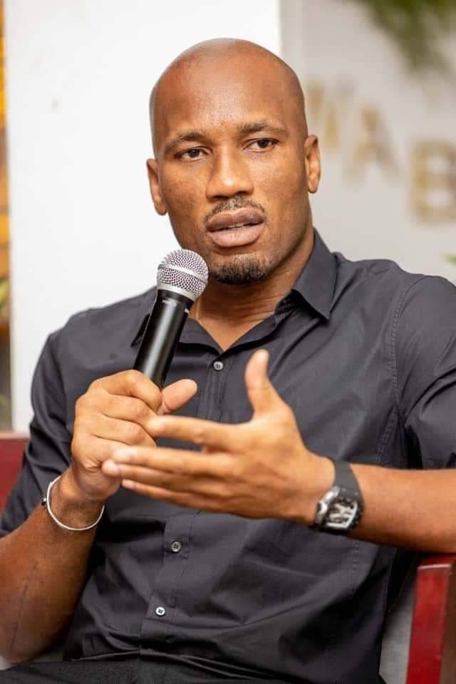 DIDIER DROGBA, AMBASSADEUR DE L’OMS, A CŒUR OUVERT DIDIER DROGBA, AMBASSADEUR DE L’OMS, A CŒUR OUVERT