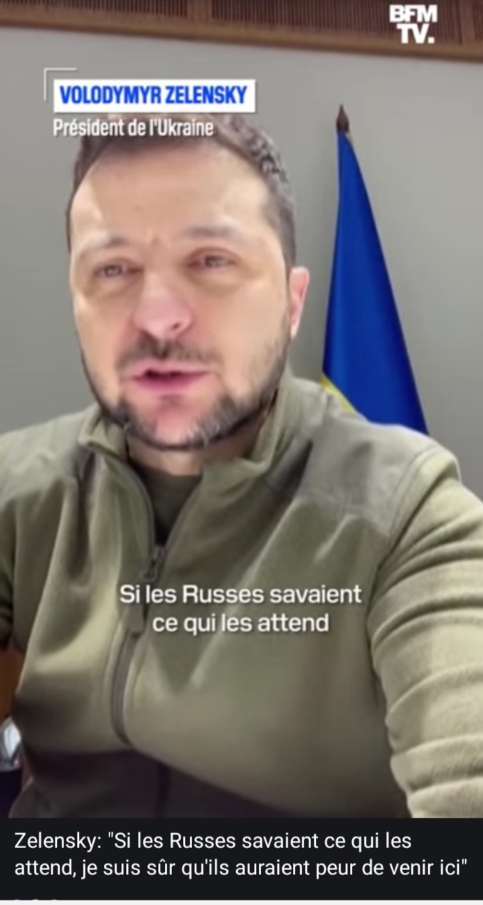 Inquiet pour les soldats Russes envoyés contre Kiev, Zelensky prévient : "S'ils savaient ce qui les attend..." Inquiet pour les soldats Russes envoyés contre Kiev, Zelensky prévient : "S'ils savaient ce qui les attend..."