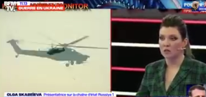 Sur la chaîne publique Russe, une présentatrice parle de la 3ème guerre mondiale Sur la chaîne publique Russe, une présentatrice parle de la 3ème guerre mondiale