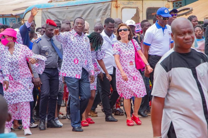 La marche de la liberté du Front Populaire Ivoirien à Abengourou