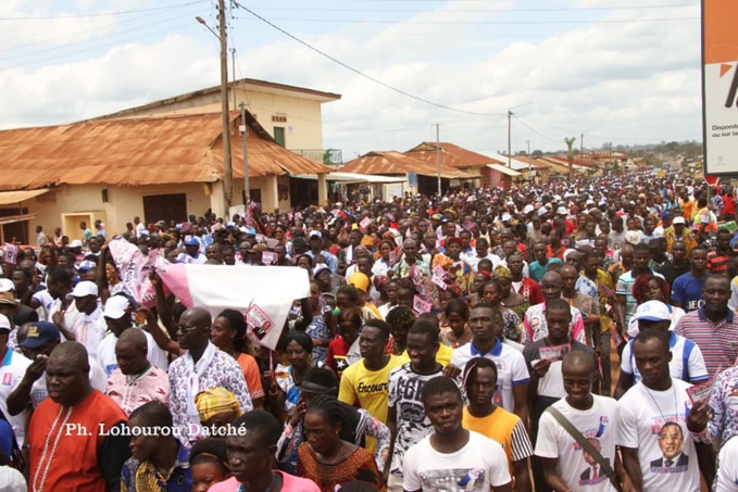 Fête de la liberté à Abengourou, la mobilisation était au RDV