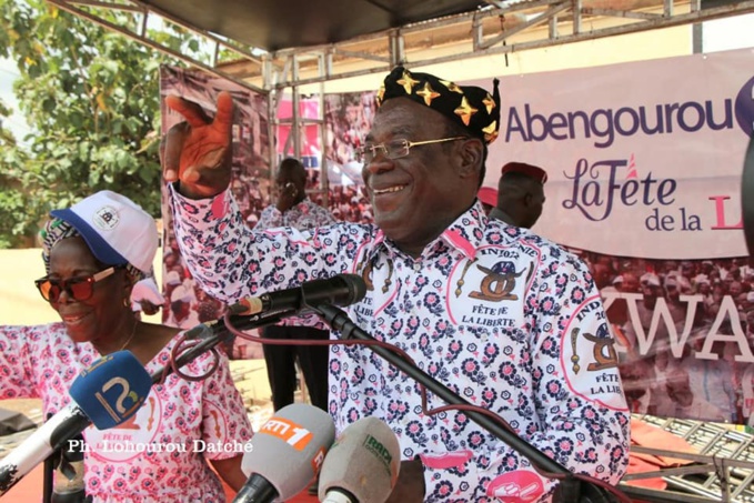 Pascal Affi N'Guessan, président du FPI Pascal Affi N'Guessan, président du FPI