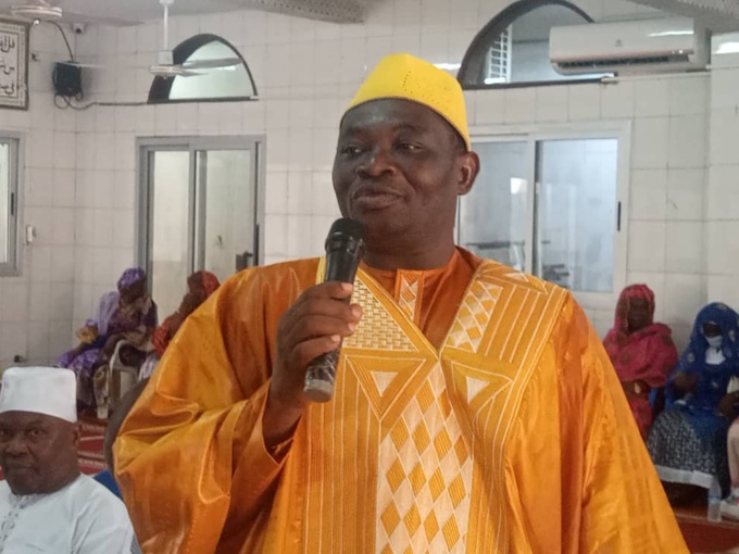 Visite de la mosquée Nour Islam/ El Hadj Coulibaly Amadou satisfait des progrès réalisés par la communauté. Visite de la mosquée Nour Islam/ El Hadj Coulibaly Amadou satisfait des progrès réalisés par la communauté.