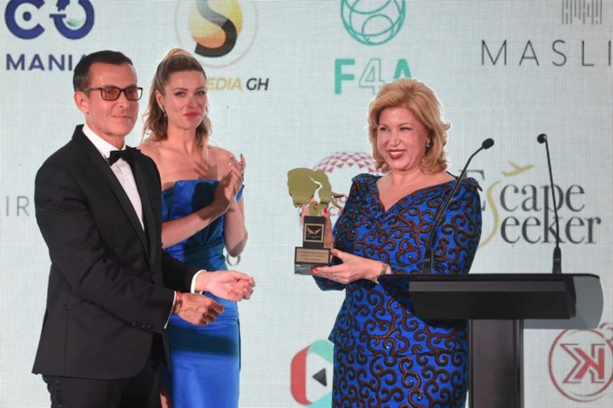 Côte d’ivoire : la first Lady ivoirienne honorée au festival de Cannes Côte d’ivoire : la first Lady ivoirienne honorée au festival de Cannes