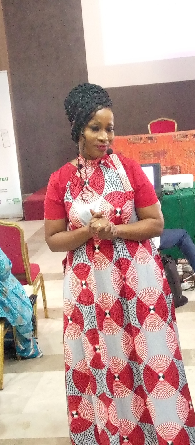 Christelle Mélèdje épouse Bénaiah très remontée contre les auteures de Porta Potty Christelle Mélèdje épouse Bénaiah très remontée contre les auteures de Porta Potty