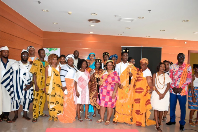 Les organisateurs de la 4 ème édition de la journée promotionnelle du textile ivoirien
