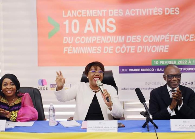 10 ans pour le compendium des compétences féminines en Côte d’Ivoire.