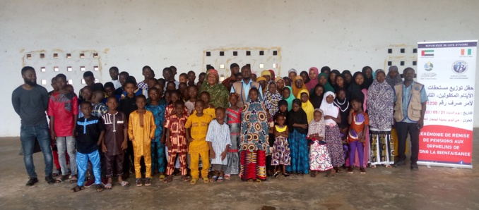 300 veuves et 42 orphelins reçoivent le soutien de l'Ong Cœur de mère
