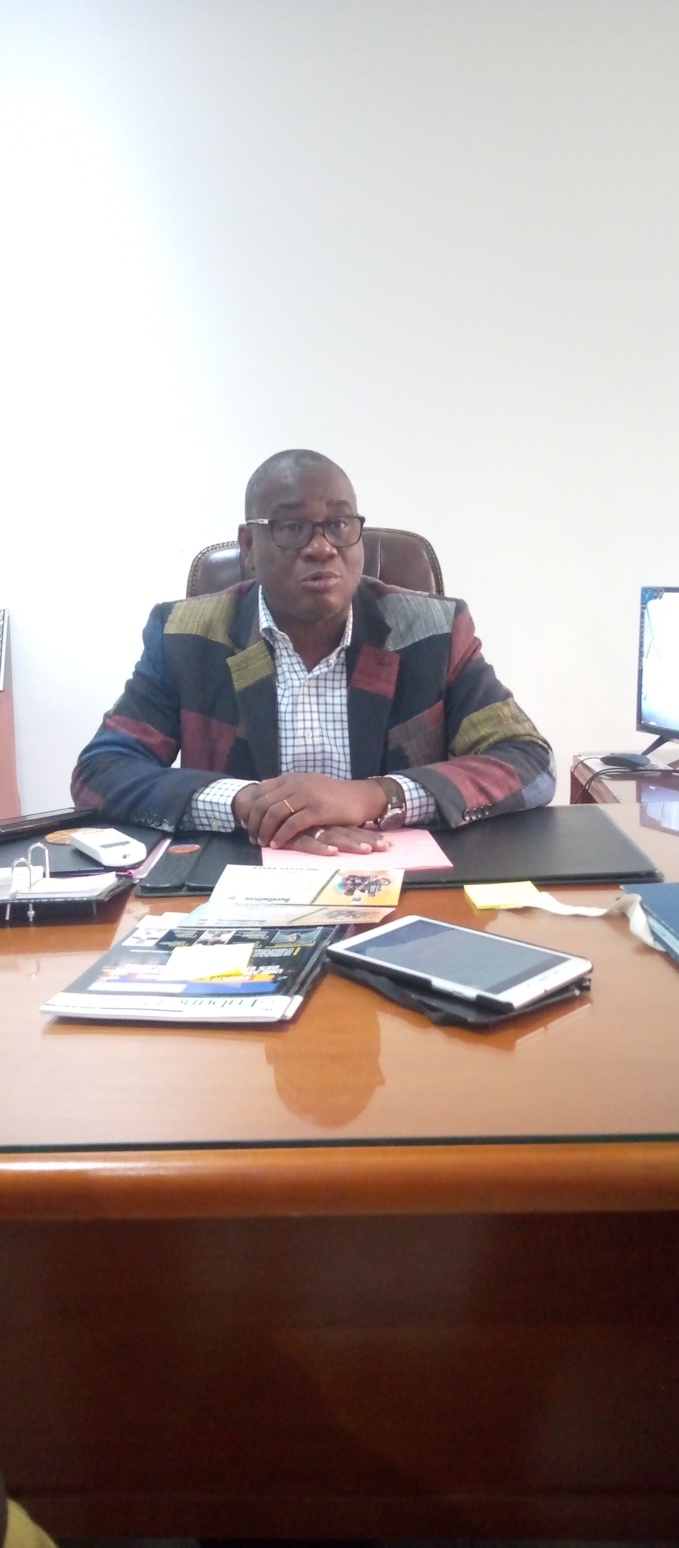 Bamba Kassoum, président de la chambre des métiers, se dit prêt à accompagner l'initiatrice de la promotion du textile ivoirien
