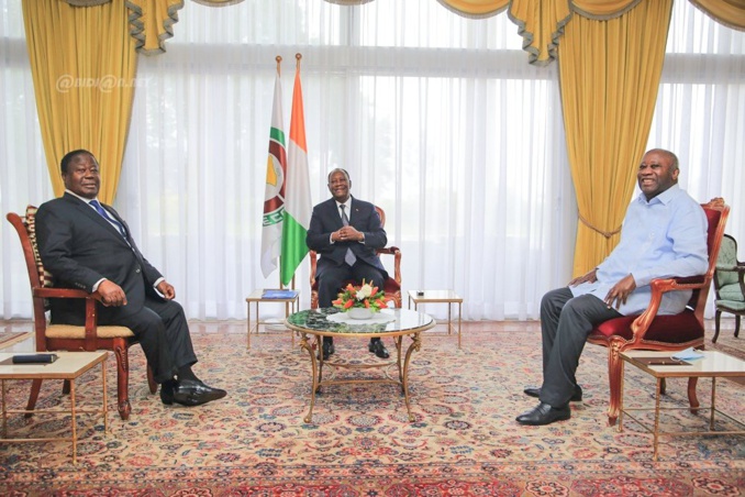 Après leur rencontre historique du 14 Juillet, Ouattara convie Bédié et Gbagbo à Yamoussoukro pour la fête nationale