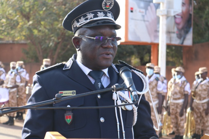 L'ex directeur général de la police du Burkina Faso, Ouattara Dieudonné L'ex directeur général de la police du Burkina Faso, Ouattara Dieudonné