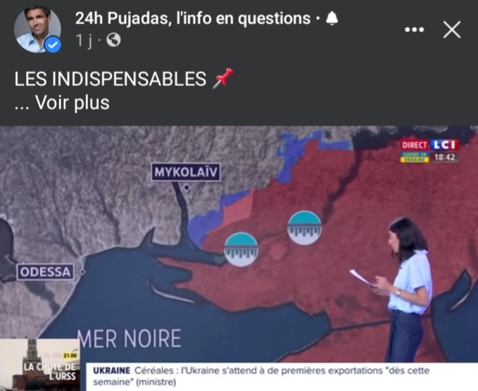 Contre-offensive Ukrainienne à Kherson : "Notre armée avance franchement", selon un responsable Ukrainien Contre-offensive Ukrainienne à Kherson : "Notre armée avance franchement", selon un responsable Ukrainien