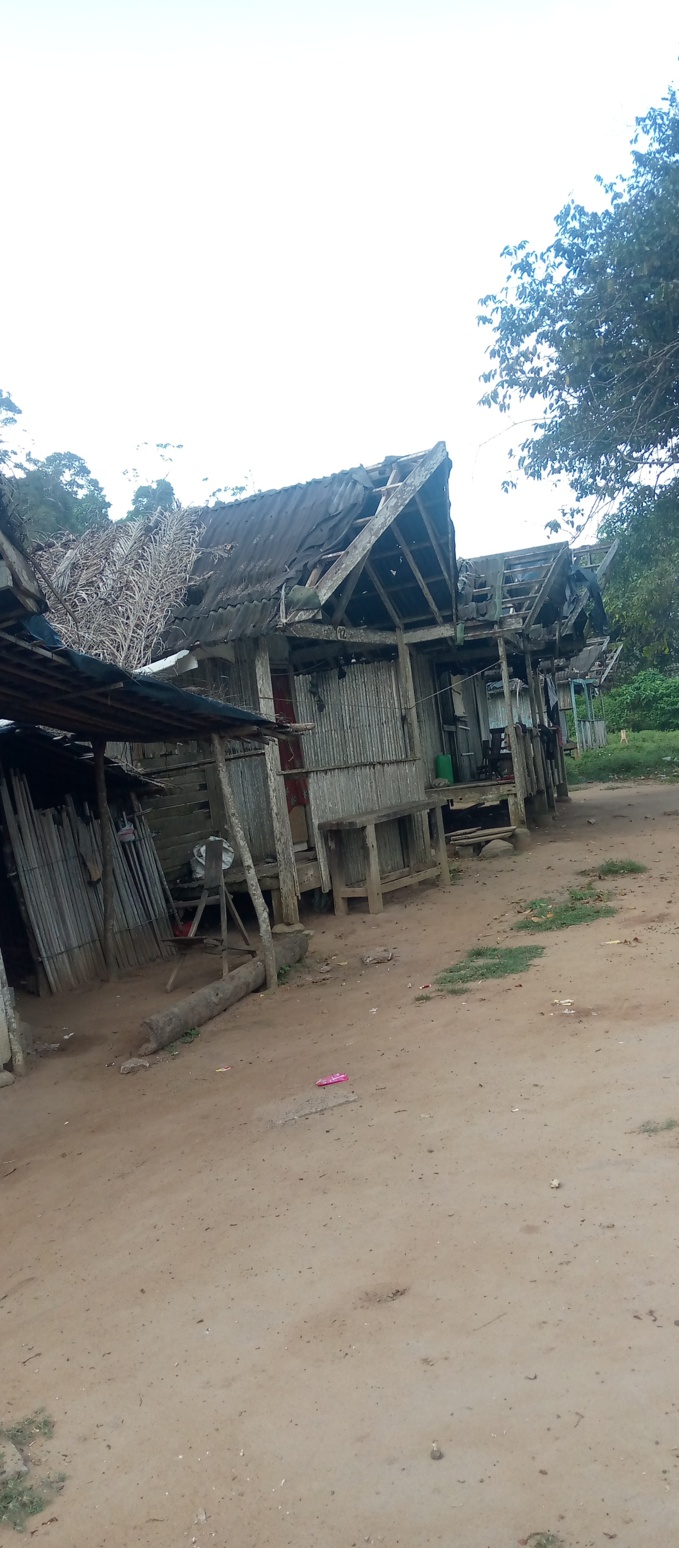 Les cases servant de chambre de l'hôtel Langouste d'or Les cases servant de chambre de l'hôtel Langouste d'or