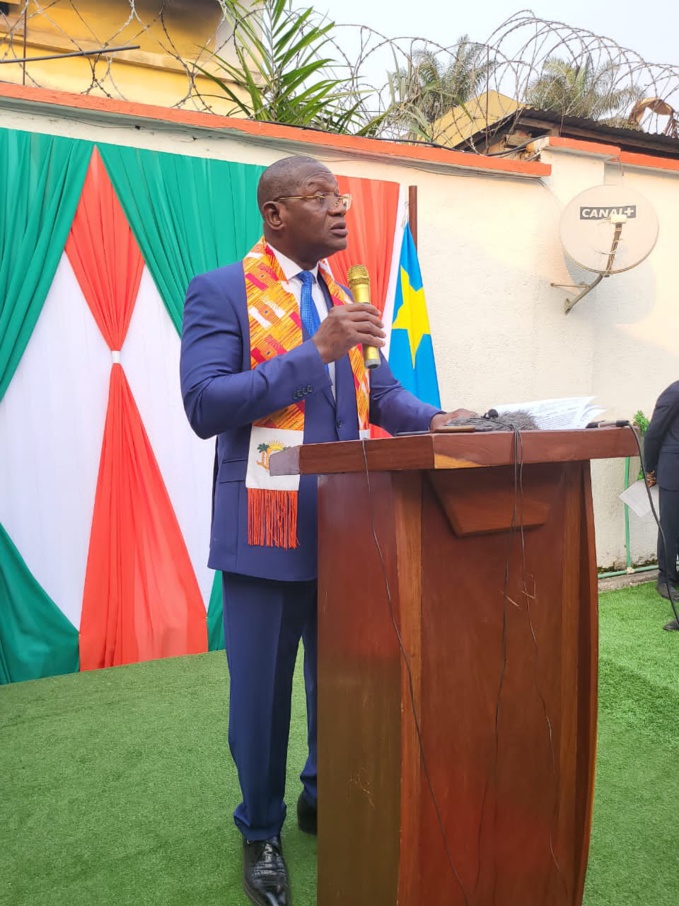 L'ambassadeur Metch Adjé Silas a loué la résilience de la Côte d'Ivoire et distingué 7 récipiendaires