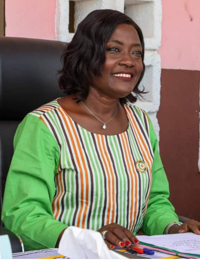 La ministre Koné Mariétou, maire de Boundiali