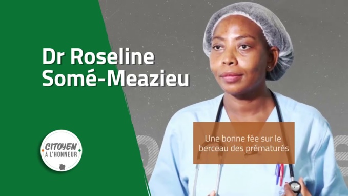 Roseline Somé- Meazeu la bonne fée au chevet des prématurés.