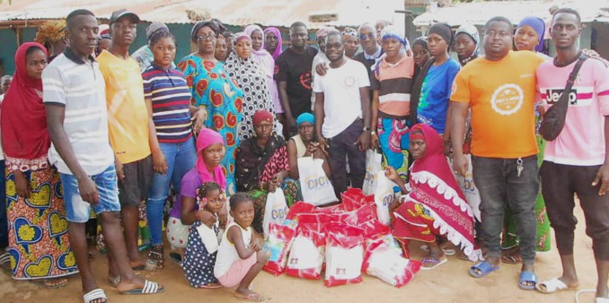 Les veuves comblées par l'Ong "Prêt à aider" Les veuves comblées par l'Ong "Prêt à aider"