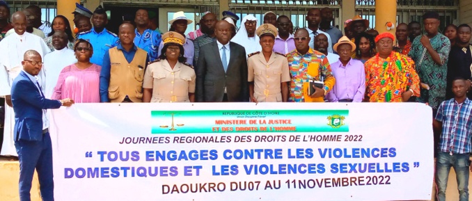 Les populations de Daoukro ont été sensibilisées aux notions des droits humains