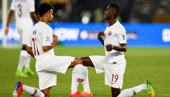 Akram Afif et Almoez Ali, joueurs du Qatar (the-afc.com) Akram Afif et Almoez Ali, joueurs du Qatar (the-afc.com)