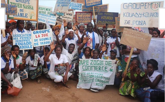 Les producteurs de manioc de Gloleu ont abrité la 1 ère édition du producteur du manioc Les producteurs de manioc de Gloleu ont abrité la 1 ère édition du producteur du manioc