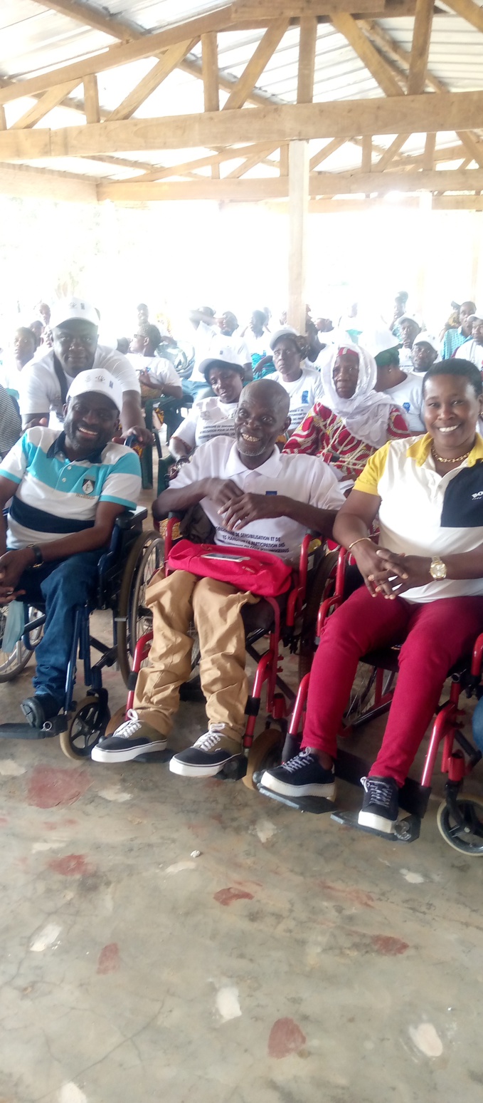 Les personnes en situation de handicap de Dabou