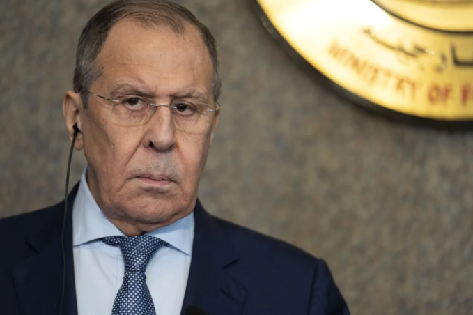 Le ministre russe des Affaires étrangères, Sergueï Lavrov, Le ministre russe des Affaires étrangères, Sergueï Lavrov,