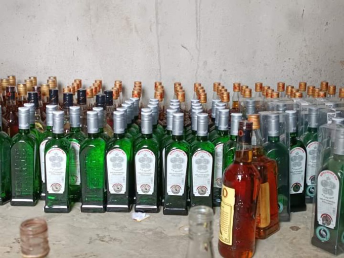 Anyama/ Importante saisie dans une fabrique d'alcool contrefait. 7 individus arrêtés