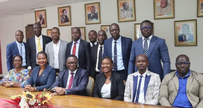 Le ministre Danho Paulin a reçu les directeurs régionaux et départementaux des sports Le ministre Danho Paulin a reçu les directeurs régionaux et départementaux des sports