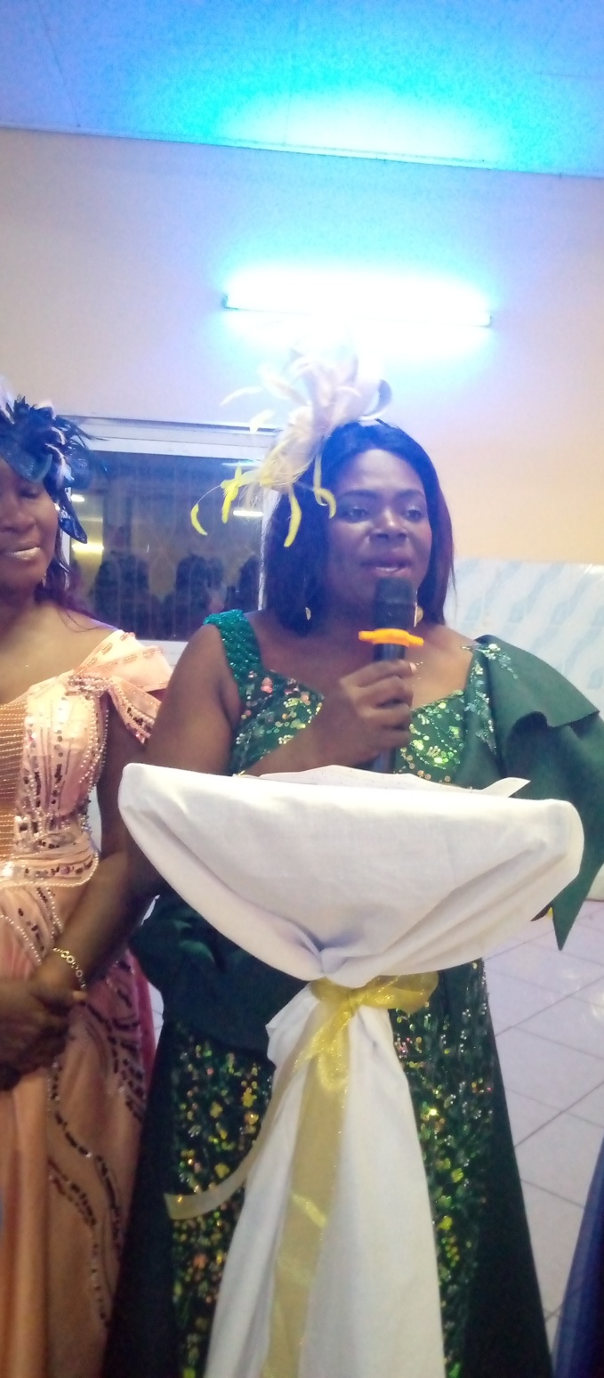 Mme Annick Akré, pdte de Fadi Mme Annick Akré, pdte de Fadi