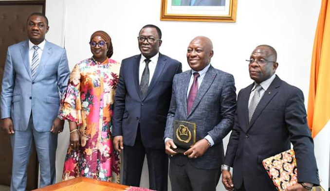 Le coaching du ministre des sports Danho Paulin Claude porte de gros fruits Le coaching du ministre des sports Danho Paulin Claude porte de gros fruits