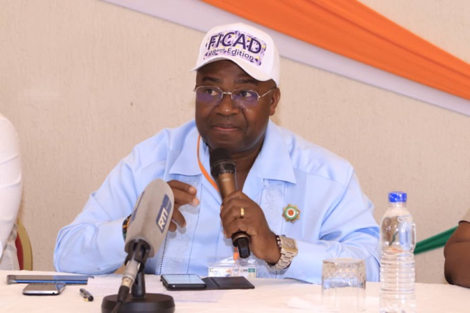 Akoto Olivier, commissaire général du Ficad Akoto Olivier, commissaire général du Ficad