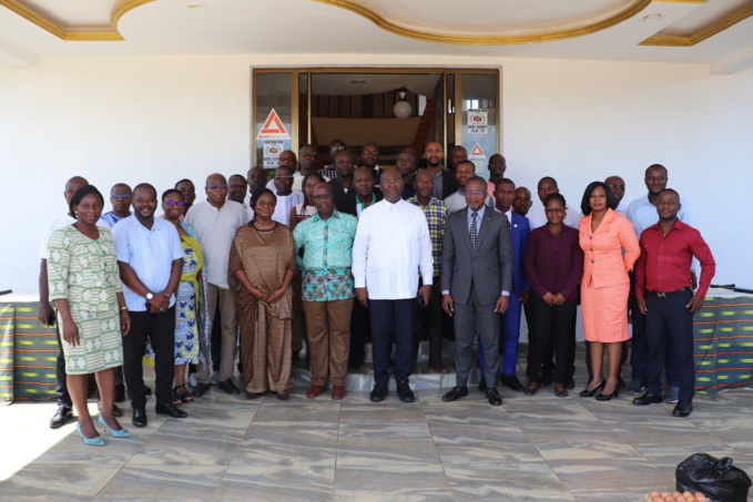 La photo de famille à l'issue de l'atelier de Jacqueville La photo de famille à l'issue de l'atelier de Jacqueville