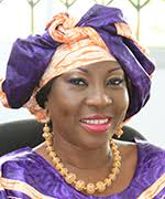 La ministre d'État Kandia Camara La ministre d'État Kandia Camara